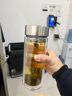 高硼硅双层玻璃杯大容量泡茶杯茶水分离安全无毒隔热杯车载水杯商 显温盖530ml大容量直筒杯 实拍图