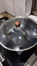 炊大皇炒锅铁锅健康0无涂层蜂窝纹32cm家用炒菜锅熟铁锅 实拍图