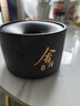 乐卡利 黑陶漏斗烟灰缸茶渣缸家用桌面建水陶瓷茶水缸茶洗杯茶道配件  实拍图