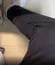 骆驼（CAMEL）加绒运动裤男宽松休闲直筒针织长裤 J13CAVL6034 墨蓝 XXXXL 实拍图