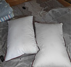 水星家纺枕头枕芯酒店枕头护颈枕头芯家用单个纯棉抗菌可水洗中枕48x74cm 实拍图
