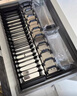悍高（HIGOLD） 厨房橱柜拉篮碗架抽屉式碗篮加厚304不锈钢底板调味篮双层碗碟篮 750柜2层-L系列套装 实拍图