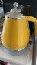 德龙（Delonghi）电水壶 意大利复古系列 1.7L大容量烧水壶 304加厚不锈钢 2000W大功率自动断电 可视水位线 1.7L 波西塔诺黄（KBO2001.CY） 实拍图