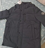 雪中飞鹅绒羽绒服男士短款脱卸帽加厚保暖休闲商务秋冬外套男装180 实拍图