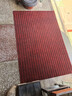 柏能条纹入户地垫门口红地毯入户门脚垫进户门口地垫可裁剪120x180cm 实拍图