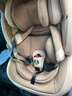 贝蒂乐（happybe）儿童安全座椅0-12岁婴儿宝宝汽车用360°旋转ISO硬接口车载安全椅 香槟金【isofix+latch+支撑腿】 实拍图