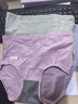 猫人女士高腰内裤女纯棉收腹收小肚子石墨烯抑菌裆高弹三角裤4条XL 实拍图