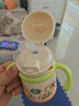 babycare儿童保温杯【咨询客服享优惠】婴儿吸管水杯婴儿保温杯水壶霸王龙 恐龙把手款 300ml -光电青 实拍图
