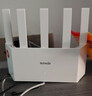 Tenda腾达路由器【千兆WiFi6+穿墙王】无线AX3000信号增强家用放大器Mesh限时补贴金榜一名云霄白立式 实拍图