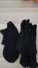 猫人男士袜子男纯棉100%秋冬中筒袜男袜防臭吸汗商务棉袜黑色5双 实拍图