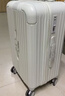 大嘴猴（paul frank）超大容量行李箱女拉链密码拉杆箱网红男轻音万向轮旅行箱学生皮箱 乳白色/加大加宽/抑菌款 24英寸 实拍图