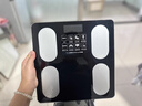 飒望德国体重秤减肥专用智能精准到0.01克体脂秤称体重的电子秤家用人体高精度充电款粉色便携 珠光白【电池款】智能APP链接 实拍图