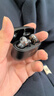iKF Ultra圈铁降噪无线蓝牙耳机双单元高解析LDAC高保真音质入耳式主动降噪游戏低延迟APP智联 雅典黑 实拍图