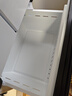 美的（Midea）400L法式四开门冰箱超薄零嵌入式小户型一级能效风冷无霜节能变频以旧换新白色MR-418WFPE国家补贴 实拍图