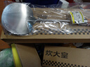 炊大皇316L不锈钢炒勺锅铲蘑菇铲花梨木手柄家用锅铲炒菜铲子大号 实拍图