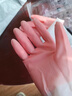 洋臣家庭清洁家务手套厚洗碗手套防水加绒橡胶洗衣服家务劳保手套 1双（不加绒常规）【颜色随机】 实拍图