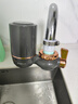 美的（Midea）净水器水龙头过滤器家用自来水滤水器直饮前置过滤器厨房卫生间通用除水垢除余氯双出水可清洗滤芯 一机三芯【两年免换滤芯】 实拍图