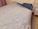 无印良品A类100%全棉磨毛被套单件冬季加厚保暖双人床上用品被罩220*240cm 实拍图