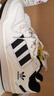 阿迪达斯 ADIDAS 三叶草 新年礼物  男女 运动 休闲鞋 IH7830 黑/白 41码 实拍图