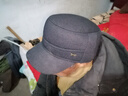 红蜻蜓（RED DRAGONFLY）中老年帽子男冬季爸爸加绒护耳鸭舌帽老人新年礼物保暖老头平顶帽 实拍图