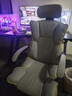 锦汐电脑椅办公椅子电竞椅家用人体工学椅老板椅主播靠背椅皮革转椅 灰色+4级杆+乳胶【二代升级】 实拍图