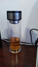 【京东物流配送】高硼硅双层玻璃杯大容量泡茶杯水杯子茶水分离杯 【双层加厚】茶杯350ml1只 实拍图
