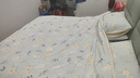 京东京造全棉四件套 国标A类 柔软空气洗 纯棉亲肤 床单被套枕套床上四件套 1.8米床 清新勿忘我 实拍图