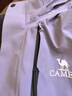 骆驼（CAMEL）三防冲锋衣户外登山服防风防水防污三合一运动外套 AD12263514X抓绒内胆凝夜紫男女 S 实拍图