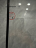 东鹏淋浴房淋浴隔断一字型卫生间浴室干湿分离玻璃推拉门洗澡间浴屏 单移雅黑+2轨十轮阻尼|2㎡ 不锈钢边框|标高2米 实拍图