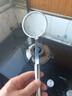 不锈钢漏勺过滤网筛极细家用滤油勺厨房油渣勺打沫勺一体成型 食品级不锈钢 小号【强厚升級+超密过滤】 实拍图
