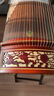 敦煌牌 考级演奏入门级古筝民族乐器一厂 檀木古筝 双鹤朝阳 696D  实拍图