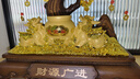 匠驴貔貅聚宝盆发财树摆件乔迁开业礼物客厅酒柜店铺收银台装饰工艺品 【京仓直发】中号 长38宽17高40厘米 实拍图