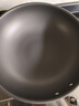 康巴赫炒锅真钛无涂层不粘锅家用食品级316不锈钢炒菜锅电磁炉燃气灶用 【超国标一级不粘】真钛0涂层炒锅 32cm 实拍图