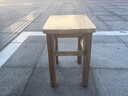 小匠材实木凳子家用客厅小凳子餐厅凳子加厚结实小木凳家用矮凳35高 实拍图