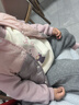 戴维贝拉（DAVE＆BELLA）加绒保暖秋冬儿童卫衣休闲女童套头衫男童衣服幼童上衣宝宝打底衫 粉色 110 cm（建议身高100-110cm） 实拍图