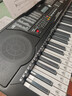 美科（Meirkergr）MK-975（智能版） 亮灯跟弹61键钢琴键多功能智能电子琴乐器 连接U盘手机pad 实拍图