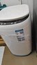 奥克斯（AUX）迷你洗衣机 全自动小型婴儿儿童宝宝内衣波轮洗衣机 带甩干烘干洗脱一体 【国补】4KG洗脱容量白色【母婴专用】 实拍图