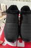 足力健老人鞋加绒羊毛靴中老年防寒保暖雪地靴棉鞋冬季男鞋 8689K黑色43 实拍图