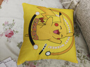 抱枕靠垫 办公室腰枕床头靠枕汽车腰靠卡通风可拆洗抱枕可机洗 皮卡丘 36cm*36cm 含枕芯 （单支装） 实拍图