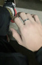 雪圈自律戒指男高级感小众设计男生潮牌食指男士单身复古个性潮男饰品 实拍图