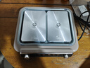 美的（Midea）电火锅鸳鸯锅火锅专用锅多功能锅料理烤肉锅分体式多功能一体电锅0氟钛陶电煮锅HGS352866S 实拍图