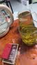 月牙过滤公道杯茶滤茶漏一体加厚玻璃茶壶泡绿茶专用泡茶器分茶杯 湖绿把月牙一体过滤杯 450ml 1只 实拍图
