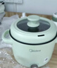 美的（Midea）电煮锅 宿舍小电锅 电蒸锅 多功能家用宿舍泡面小火锅 蒸煮一体电热锅2.6L多功能锅XZE2066 配蒸笼 实拍图