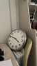 宜家（IKEA）PUGG普格挂钟客厅时钟简约现代客厅大气简约网红钟表 挂钟不锈钢32cm 实拍图