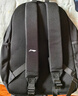 李宁双肩包背包男女同款书包初高中生旅行包男士大容量电脑包登山包黑 实拍图