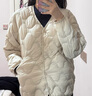 波司登（BOSIDENG）春秋轻薄羽绒服女短款90绒三防轻便内胆葫芦纹外套B250131012 【趋势推荐】秘釉色7475 S 160/84A 体重约100-110斤 实拍图