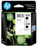惠普（HP）803原装黑彩墨盒适用HP1111 1112 2131 2132 2621 2622打印机 803黑色双支套装（155页+155页） 实拍图