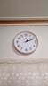 北极星（POLARIS）挂钟时尚创意客厅钟表静音简约石英钟30cm金色新年焕新 实拍图