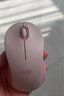 罗技（Logitech）优选系列M550（M650同款造型）无线蓝牙鼠标 商务家用办公轻音 便携笔记本台式机电脑鼠标 粉色 实拍图