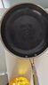 炊大皇平底锅煎锅不粘锅不锈钢加厚耐磨煎牛排锅28cm磁炉通用星芒XM28JG 实拍图